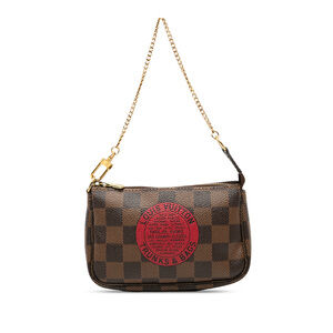 Pre-Loved Louis Vuitton Damier Ebene Trunks and Bags Mini Pochette Accessoires